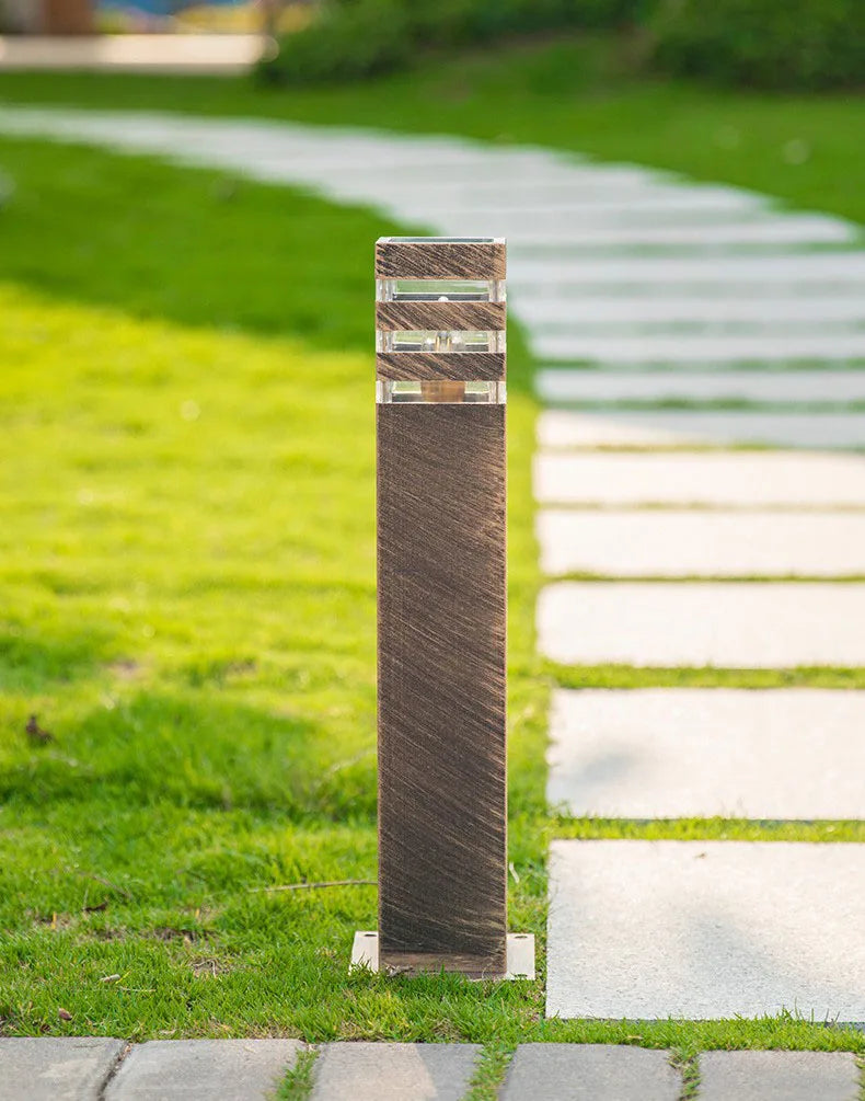 (WECUS) Outdoor Waterproof Lawn Light Garden Modern Minimalist Landscape Light Garden Light Villa Garden Light