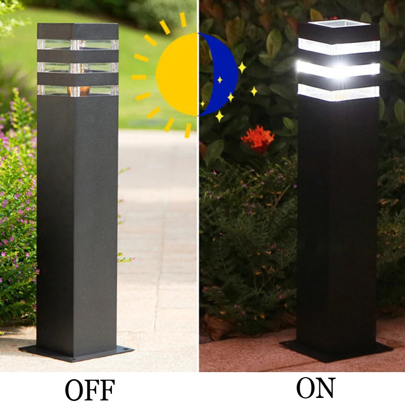 (WECUS) Outdoor Waterproof Lawn Light Garden Modern Minimalist Landscape Light Garden Light Villa Garden Light