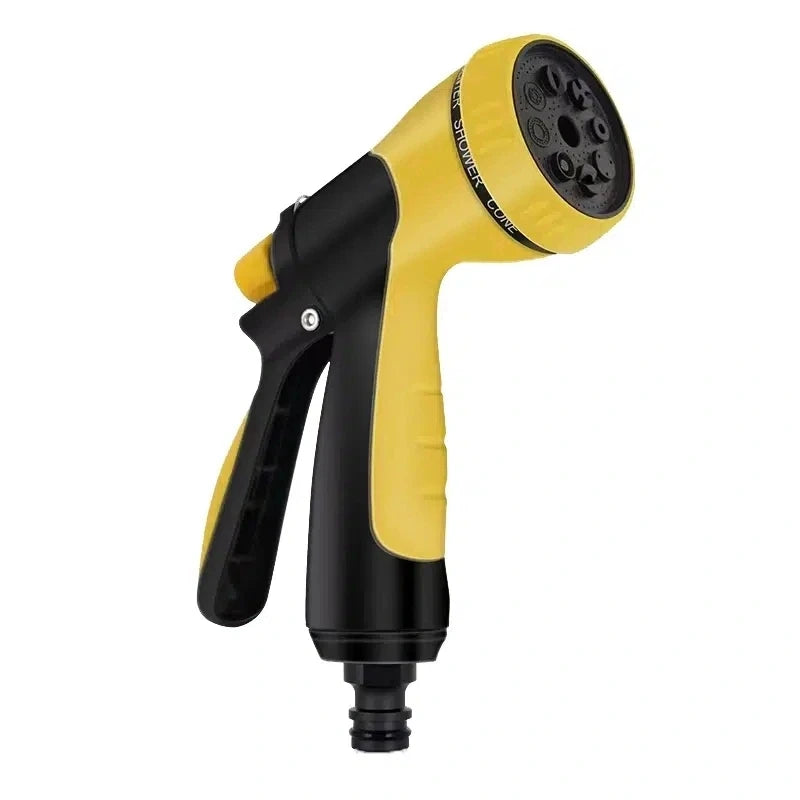 1PC8 Function Garden Water Gun Sprinkler Garden High-Pressure Car Washing Water Gun Garden Watering Sprinkler