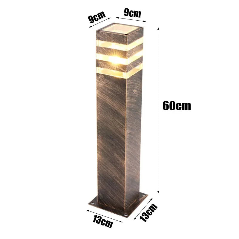 (WECUS) Outdoor Waterproof Lawn Light Garden Modern Minimalist Landscape Light Garden Light Villa Garden Light